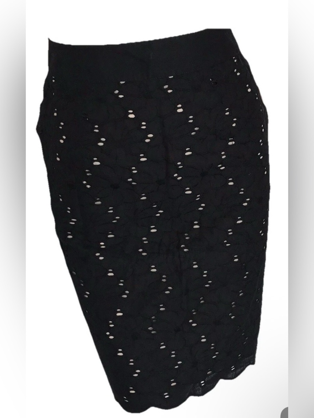 Laundry by Shelli Segal Black Floral Skirt Size 4
